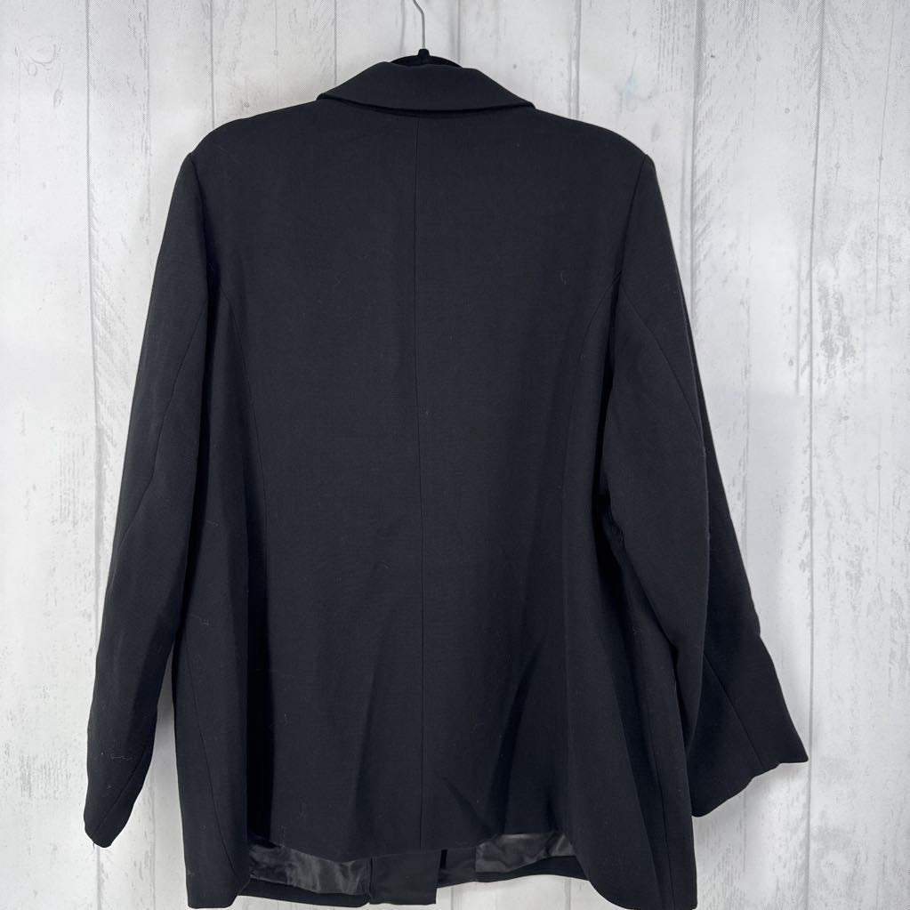 20w satin lapel blazer