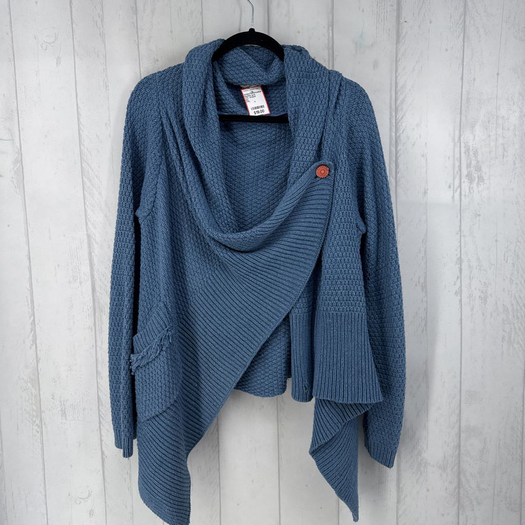 XXL draped sweater