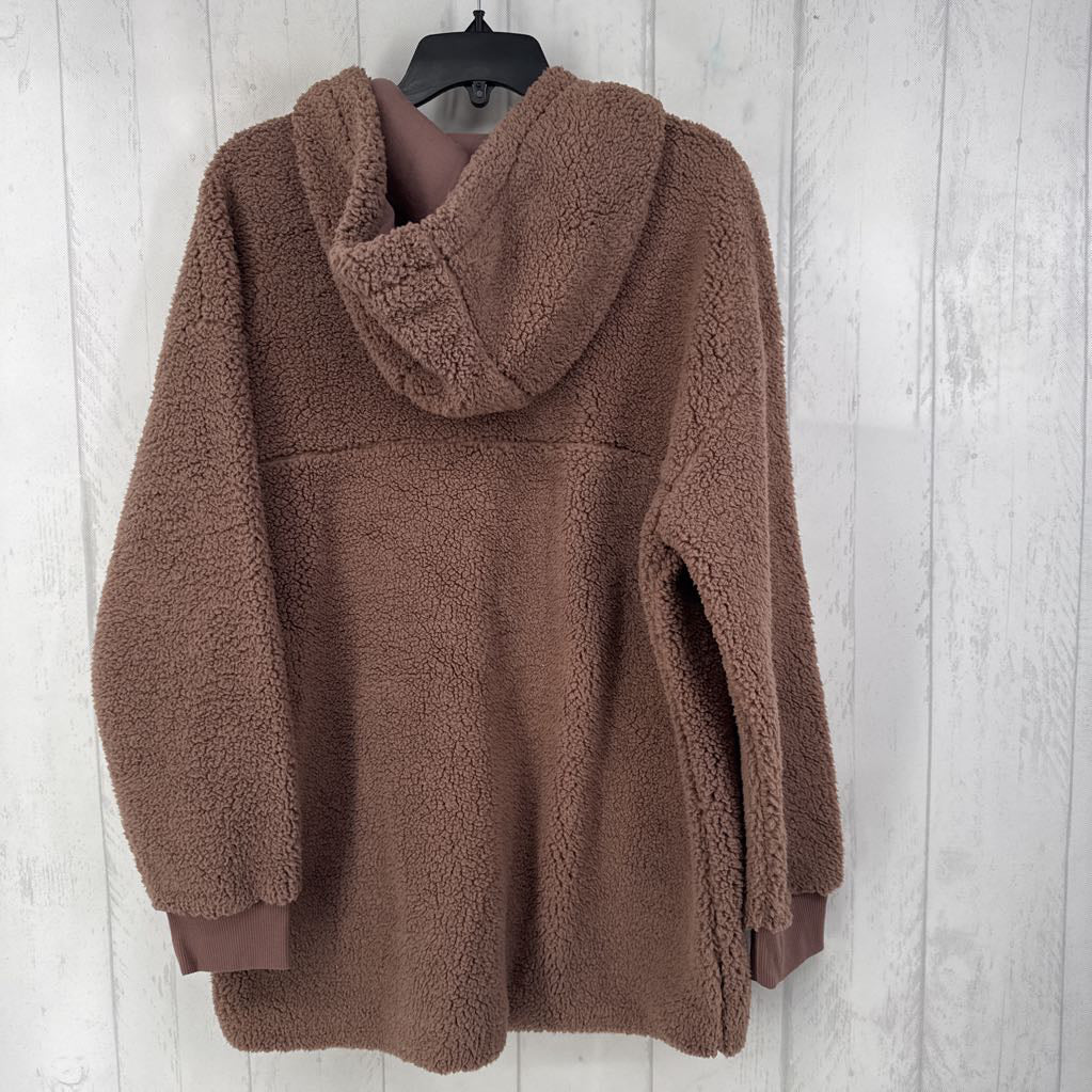 XL sherpa full-zip jacket