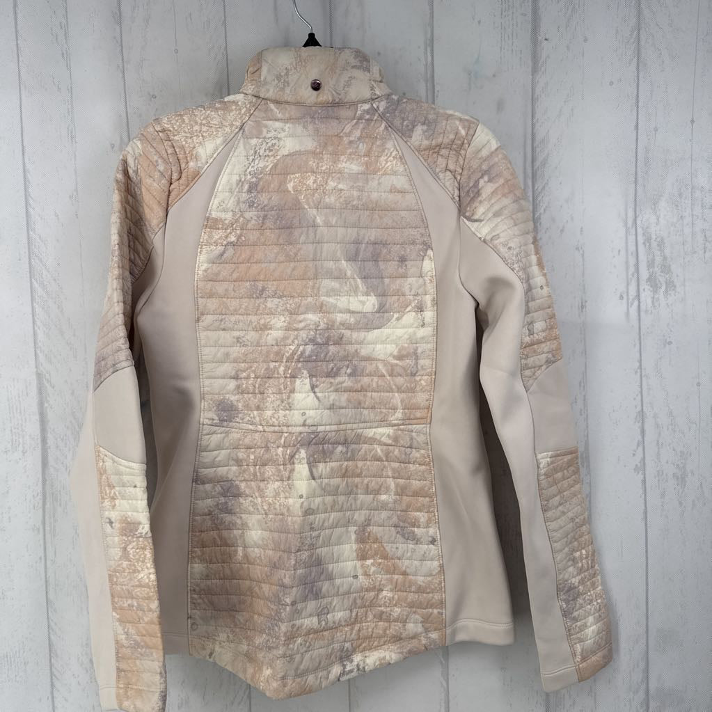 S nylon quilted jacket