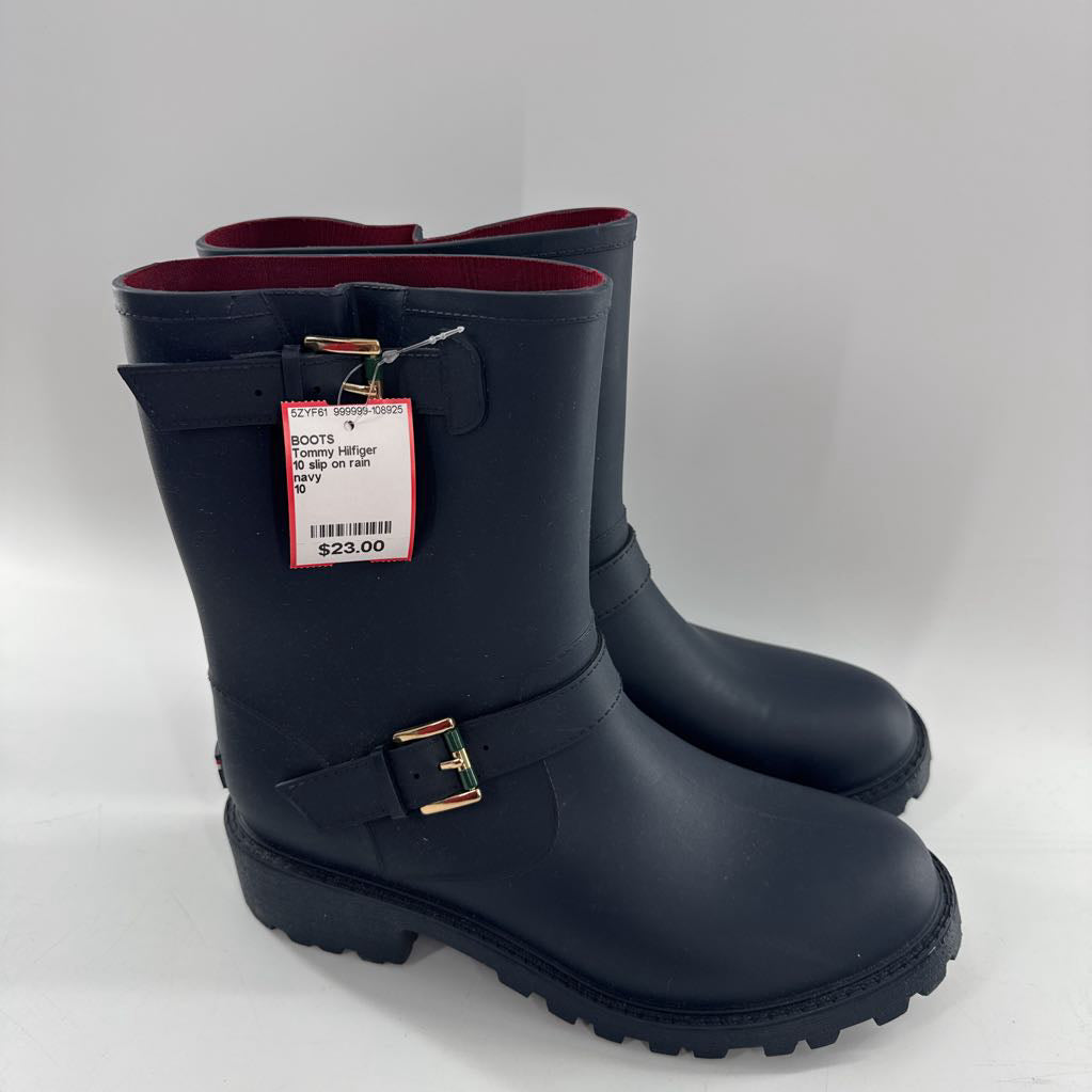 10 slip on rain boots