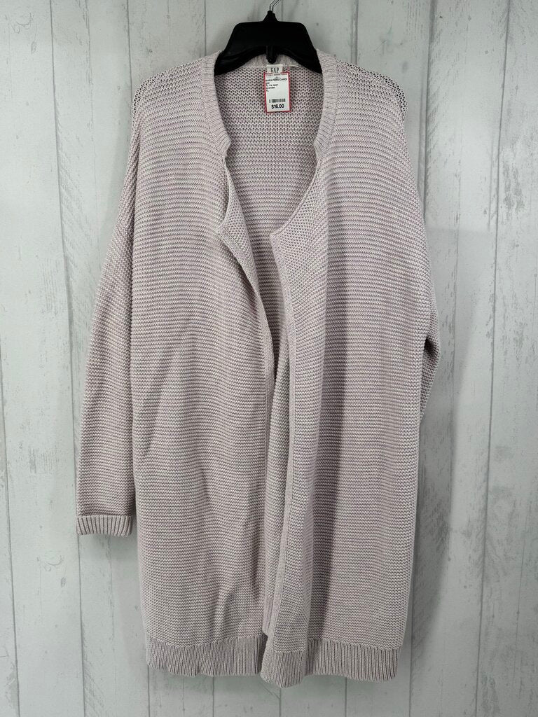 XL l/s open cardigan
