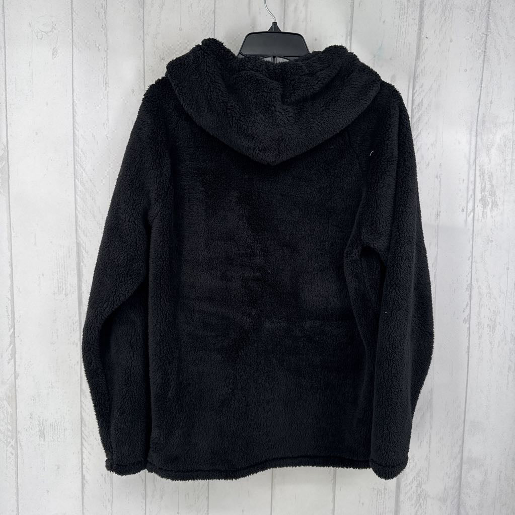 XS l/s quarter zip pullover w/ hood