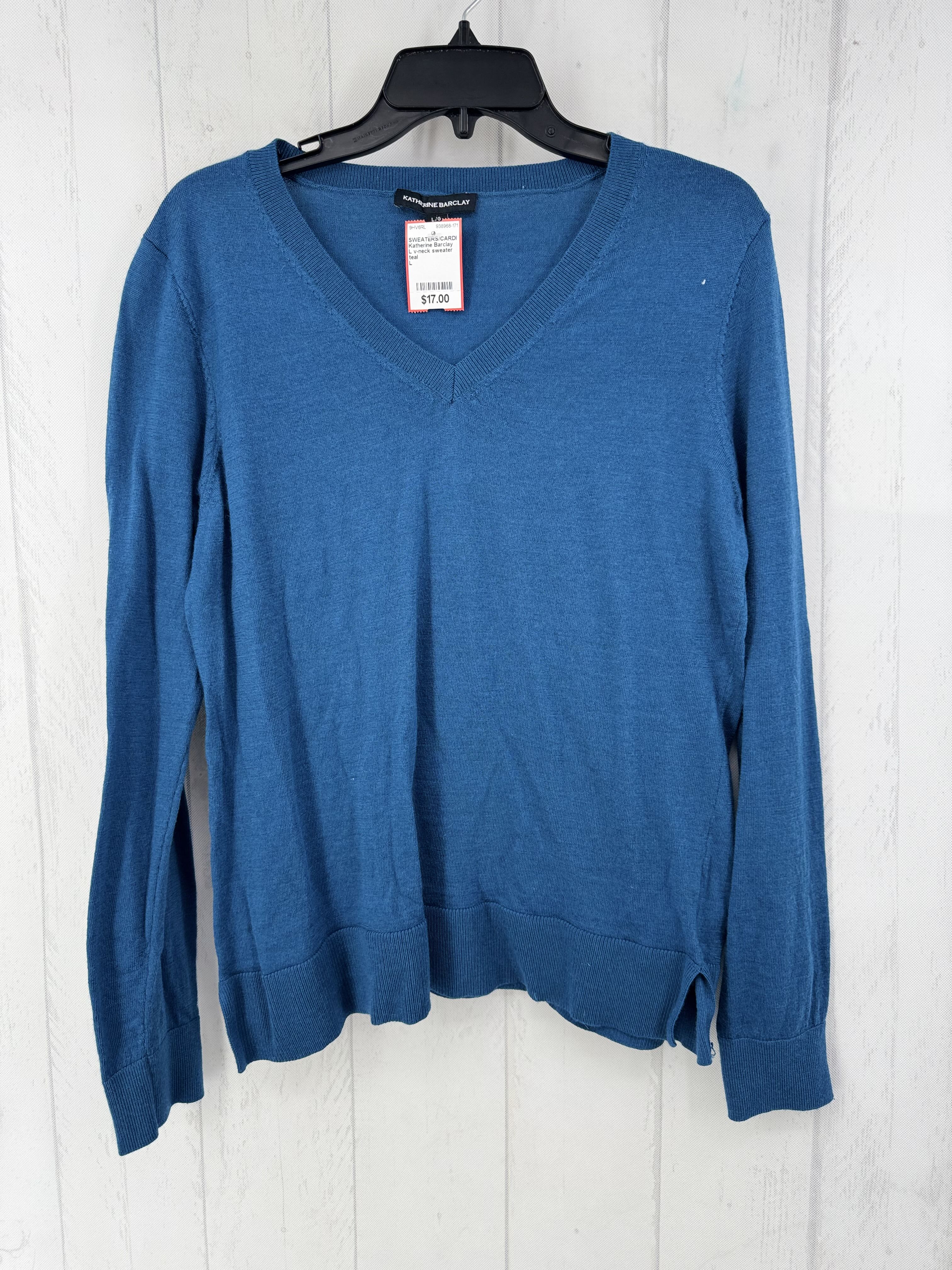 L v-neck sweater