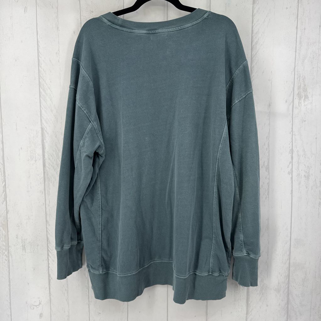 XXL l/s crew neck top