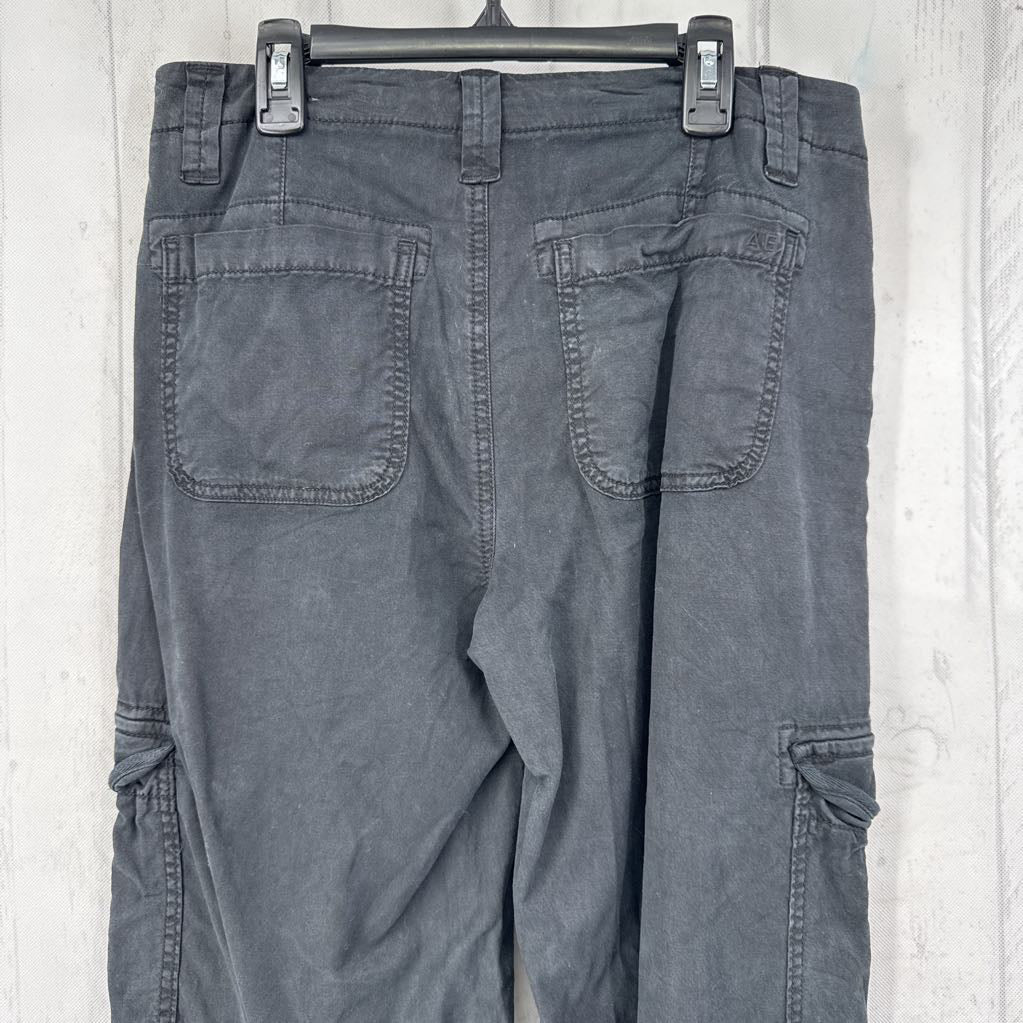 High-Rise Baggy Cargo Pants