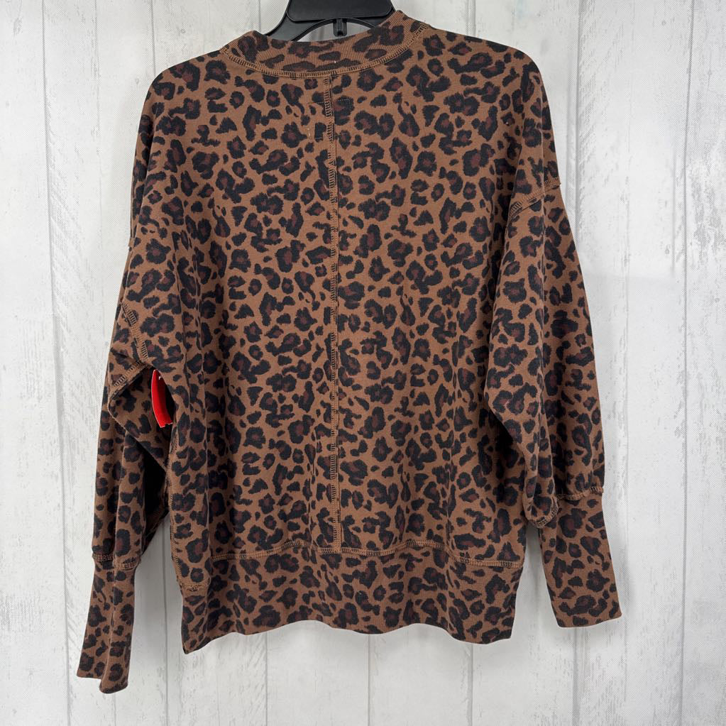 Cheetah Print Sweatshirt