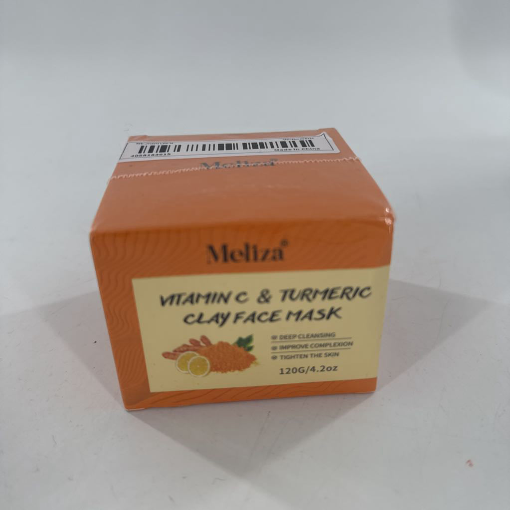 vitamin c & turmeric clay face mask