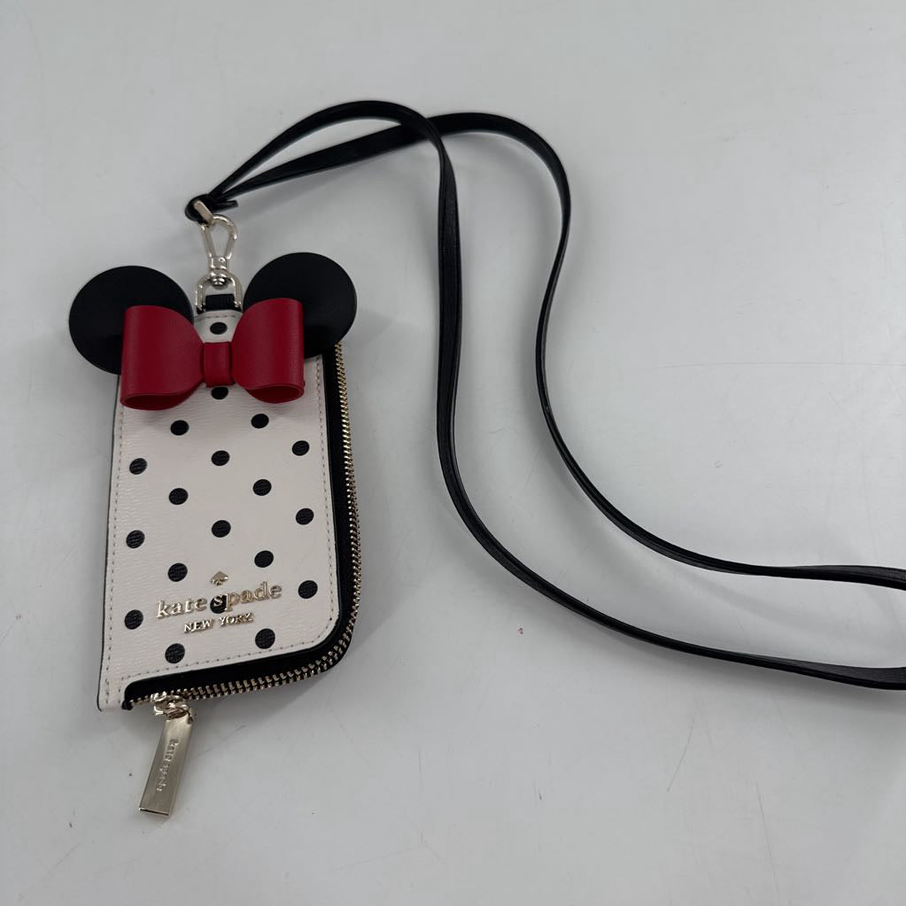minnie mouse card holder w/ lanyard