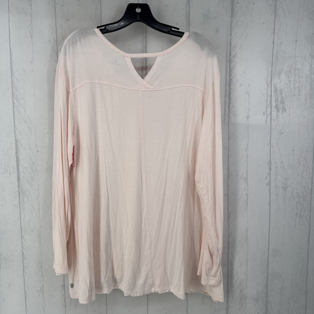 XL scoop neck l/s top