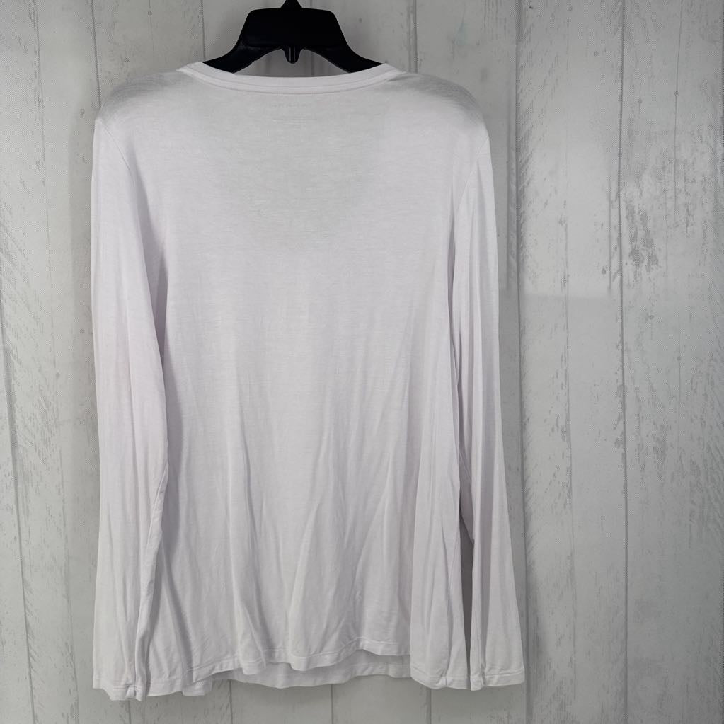 XL scoop neck l/s tee