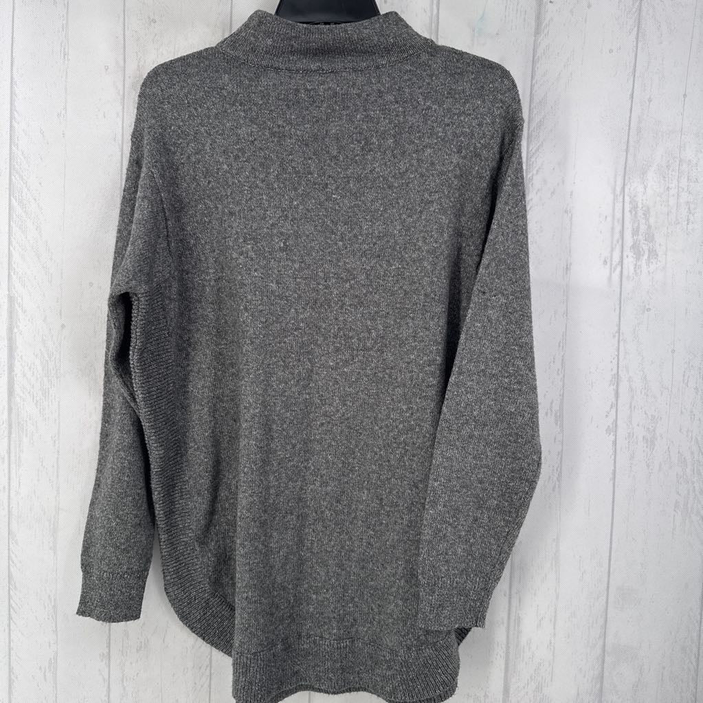 L l/s mock neck sweater