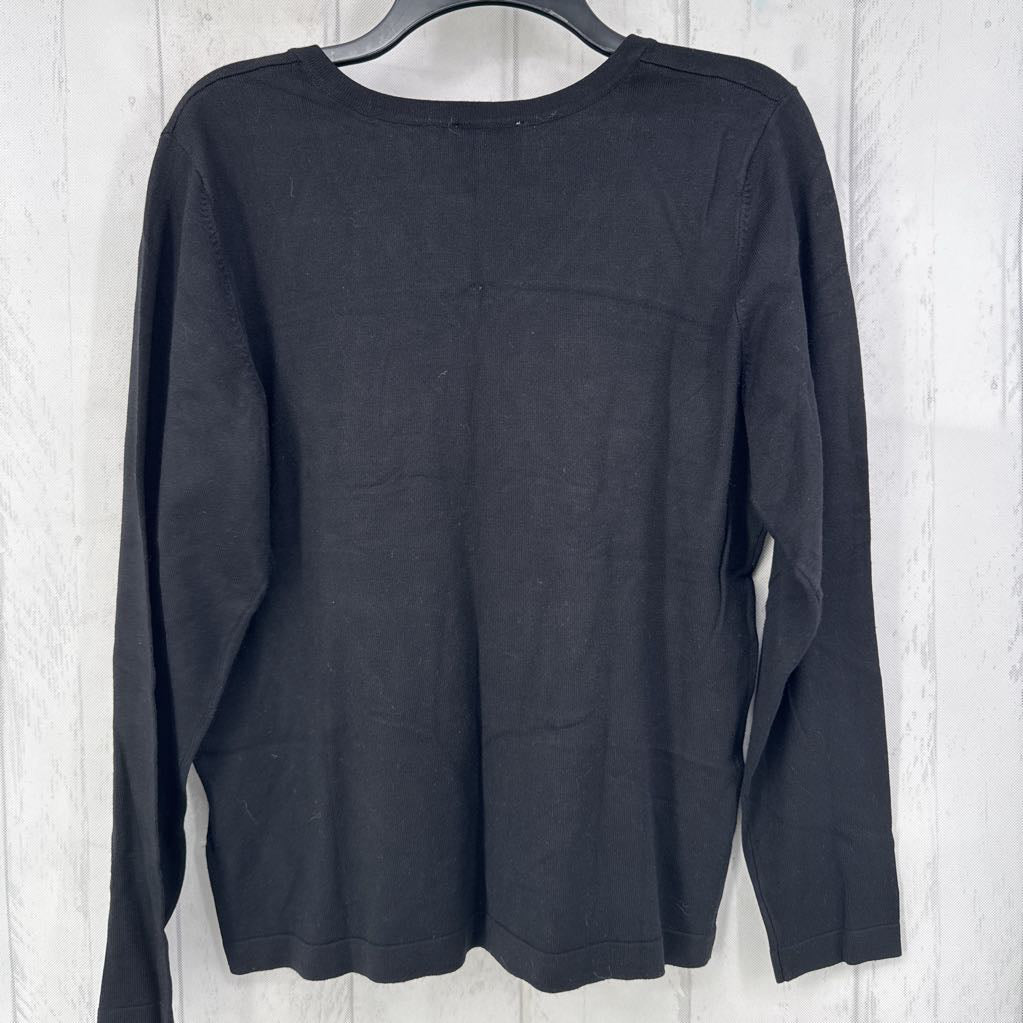 L l/s v-neck top