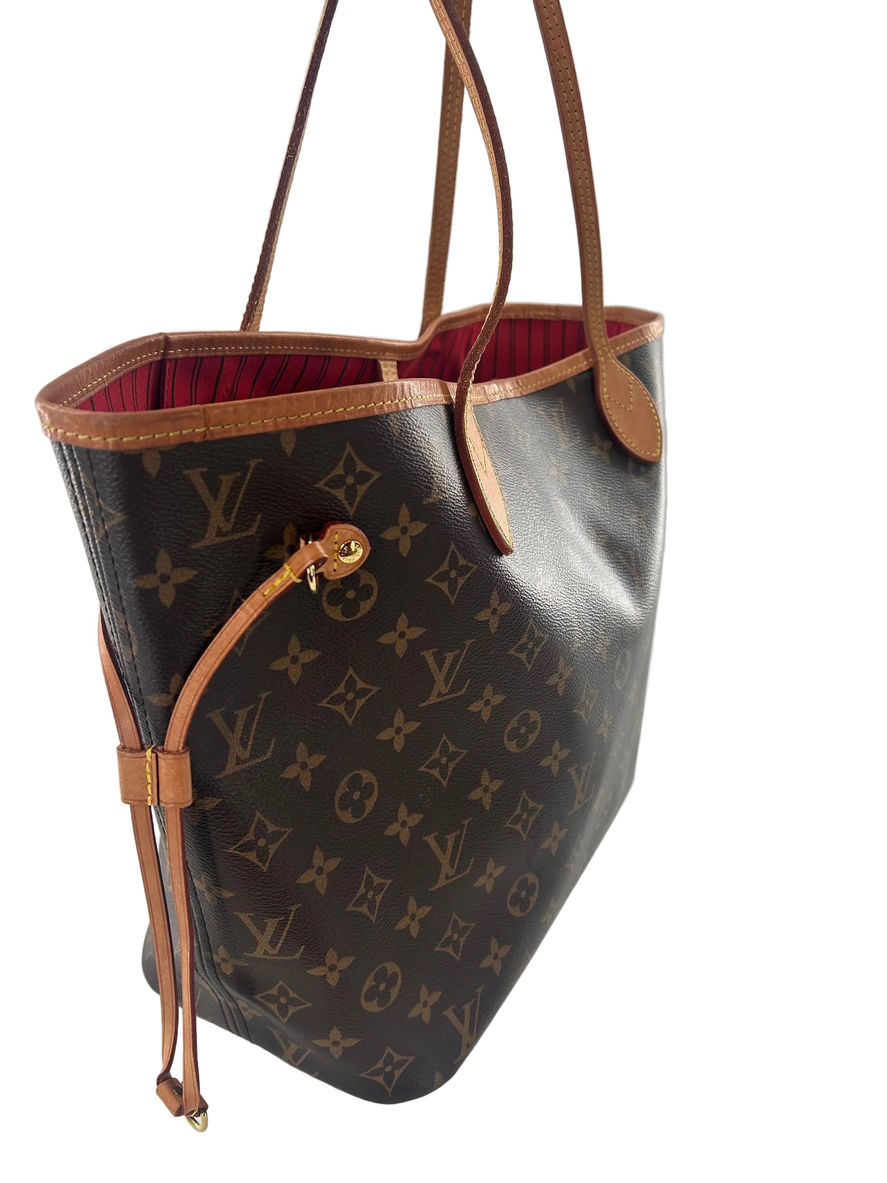 monogram open tote MM w/ box