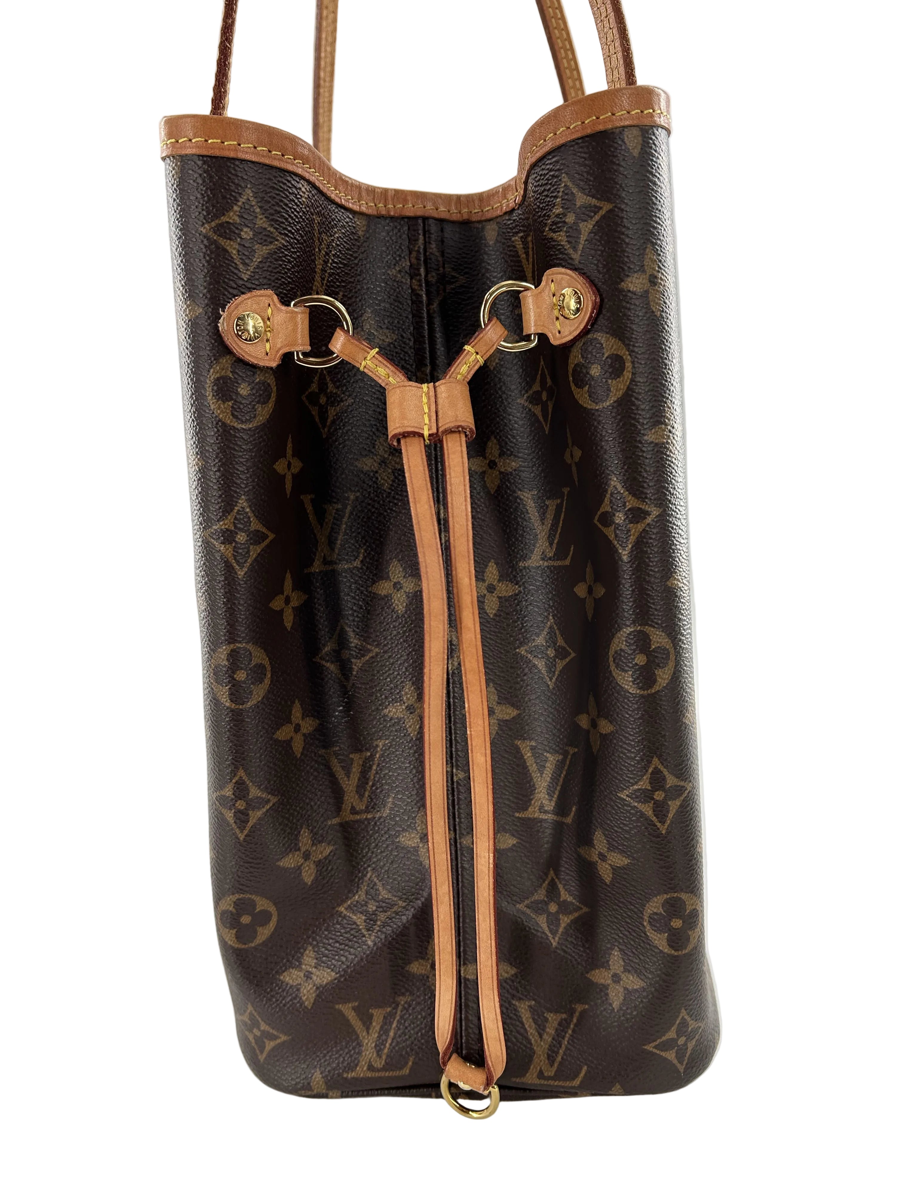 monogram open tote MM w/ box