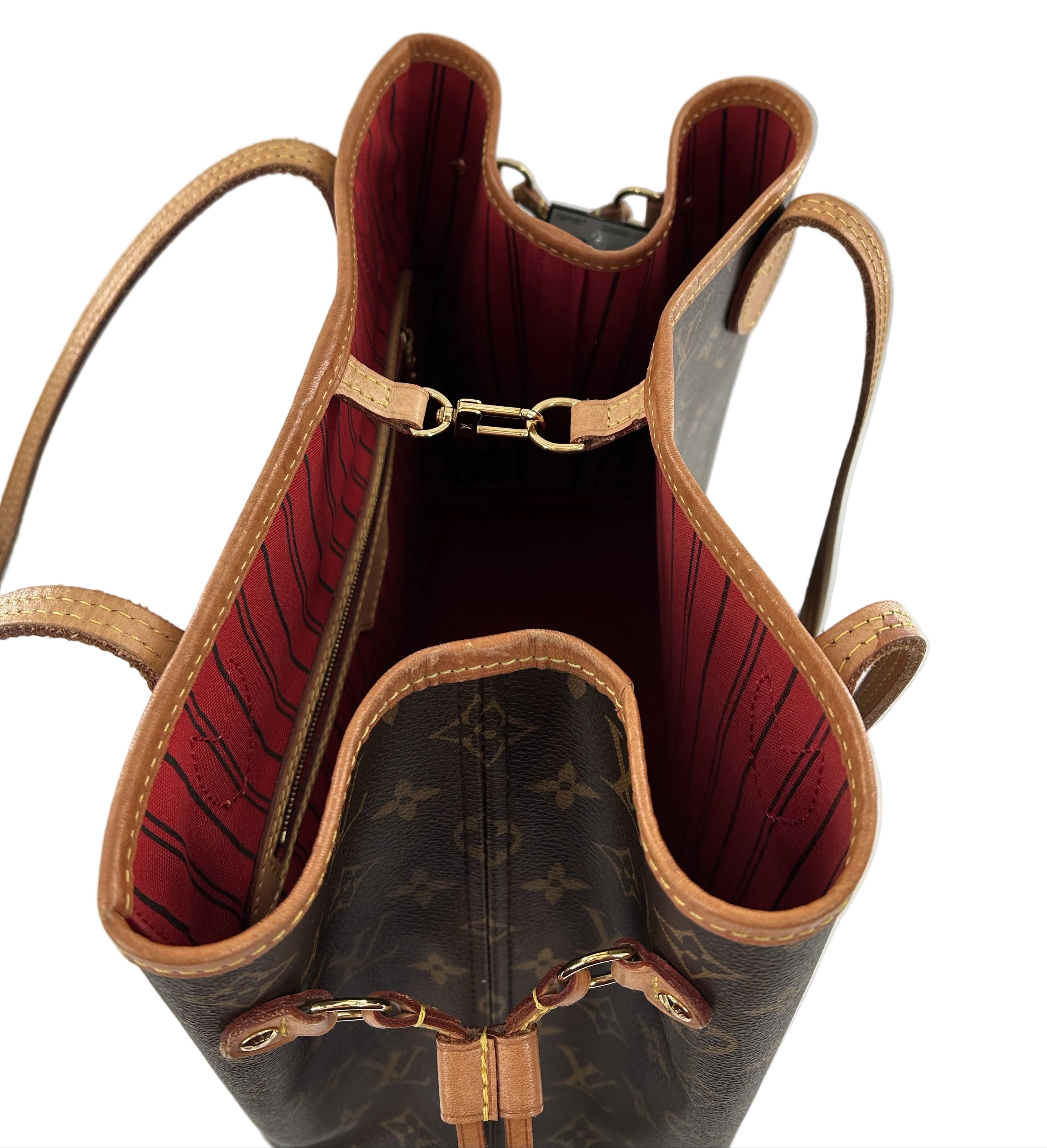 monogram open tote MM w/ box