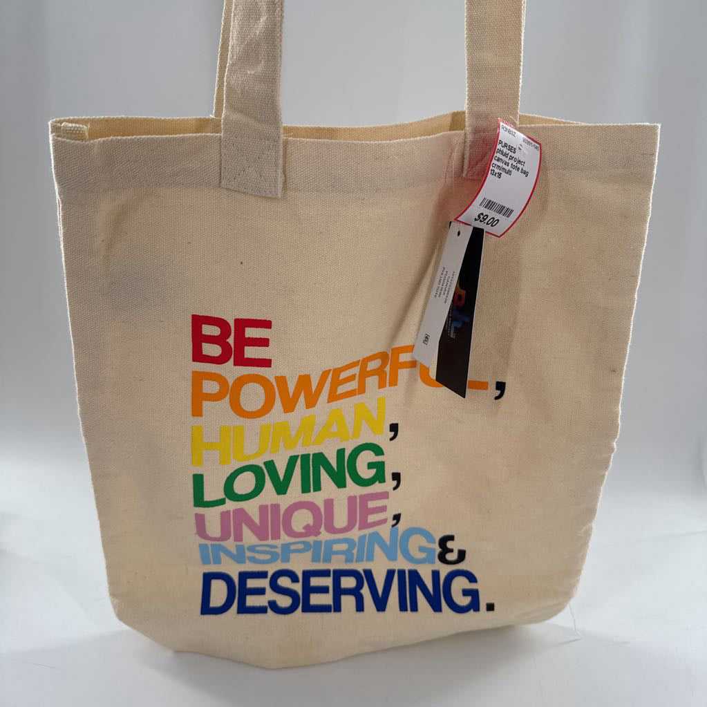 canvas tote bag