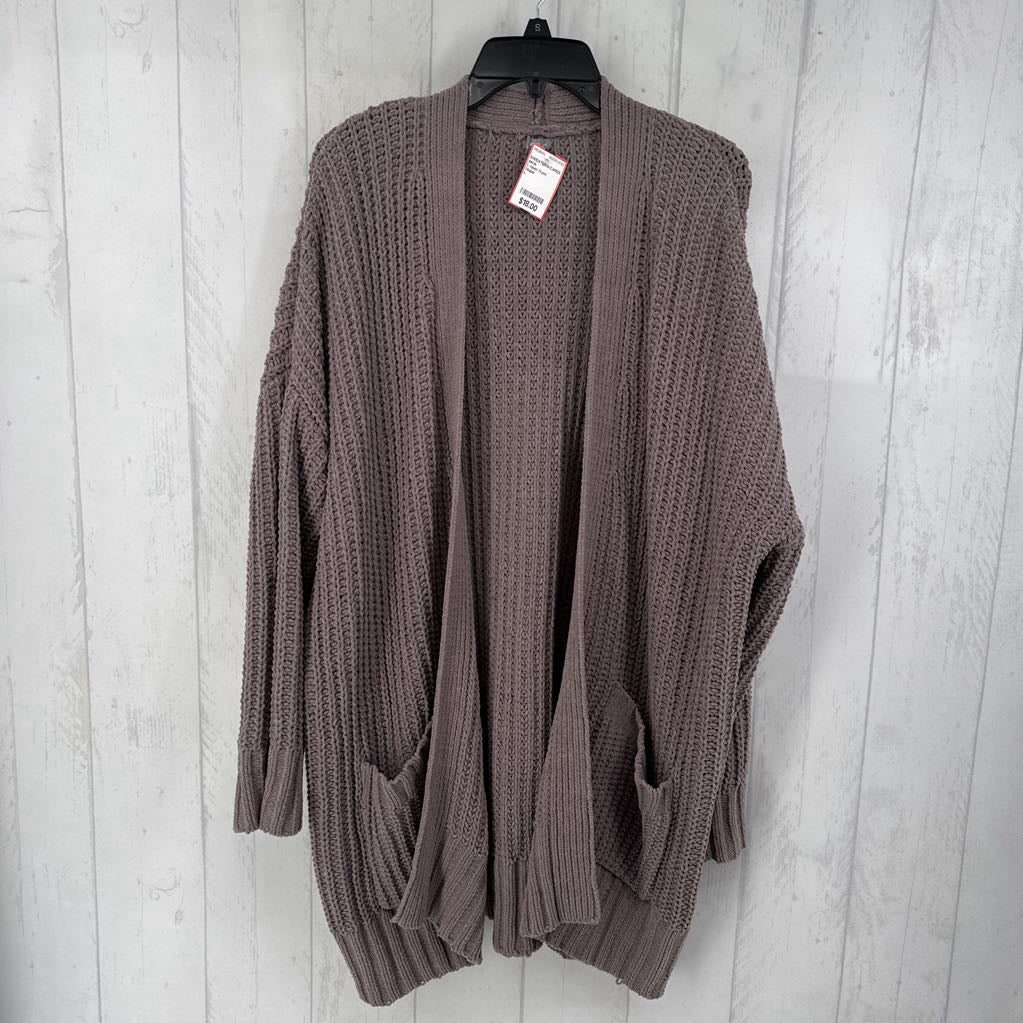 L open front sweater/cardi