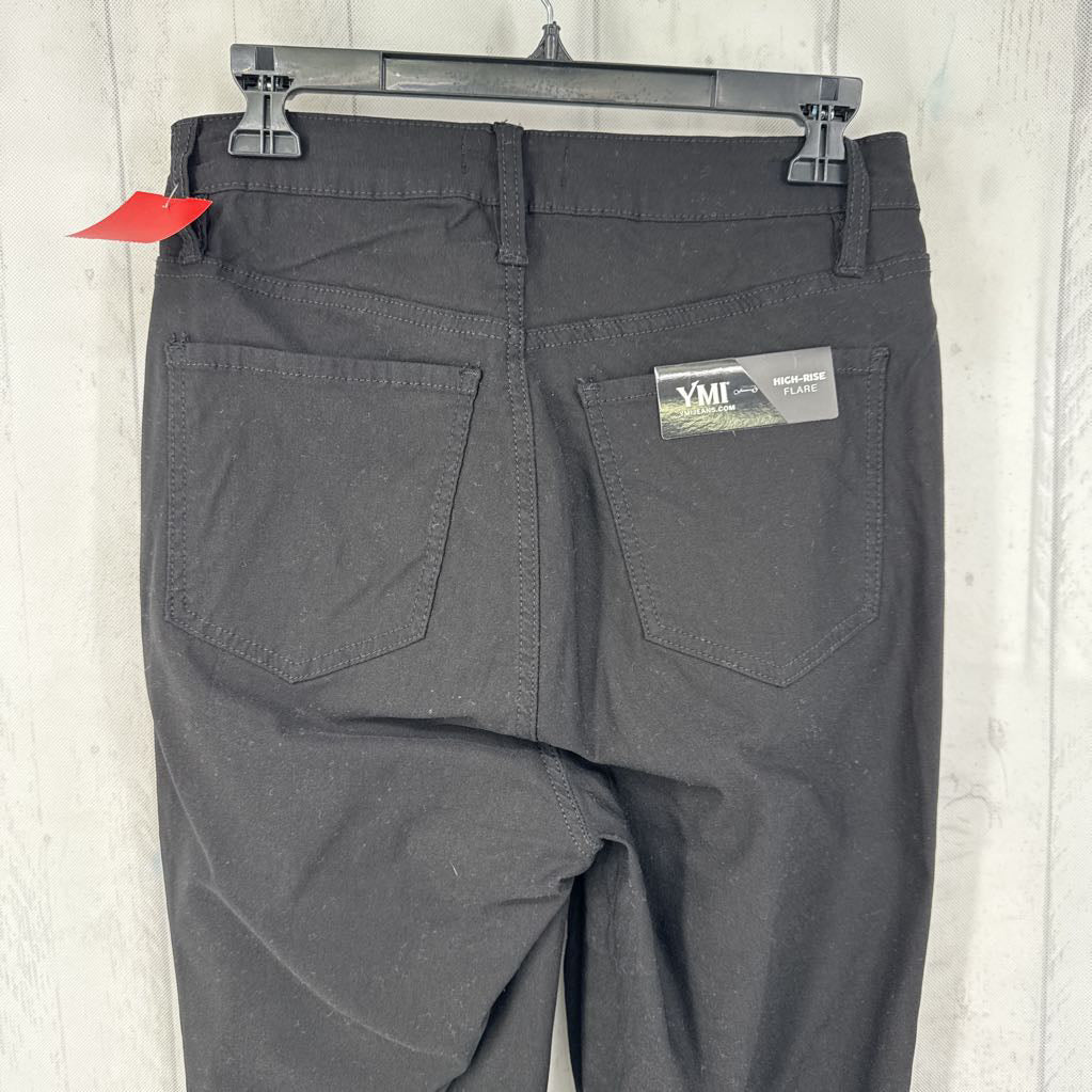 7 hi-rise flare jean
