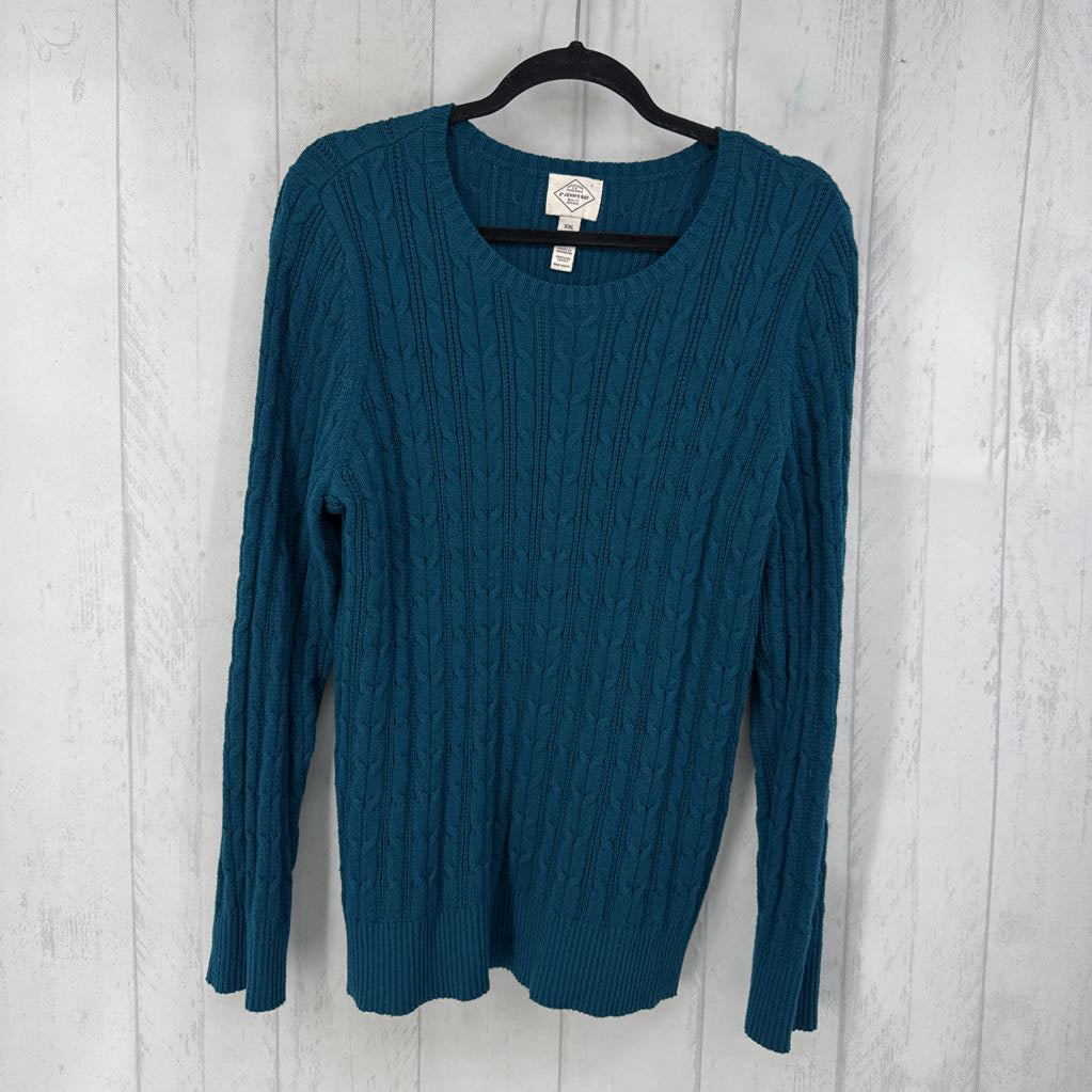 XXL cable knit sweater