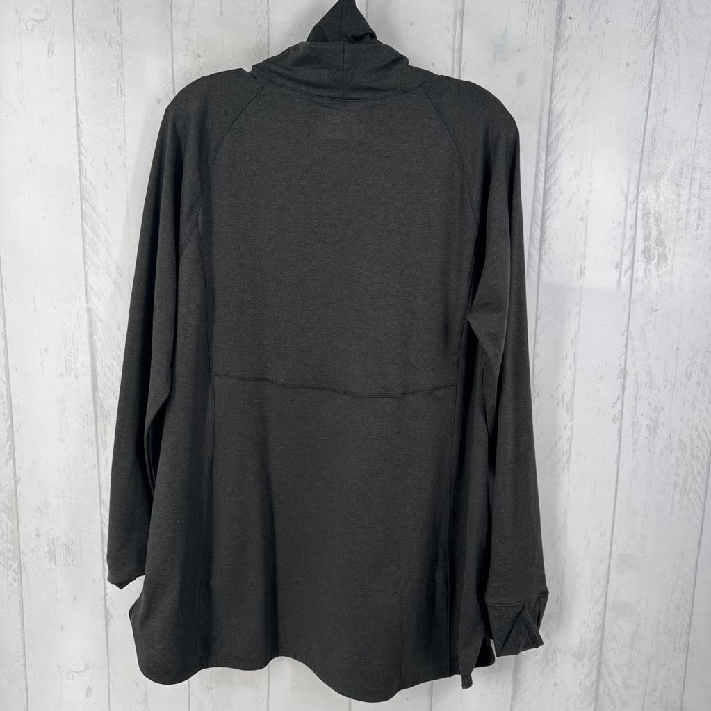 XL cowl neck l/s pullover