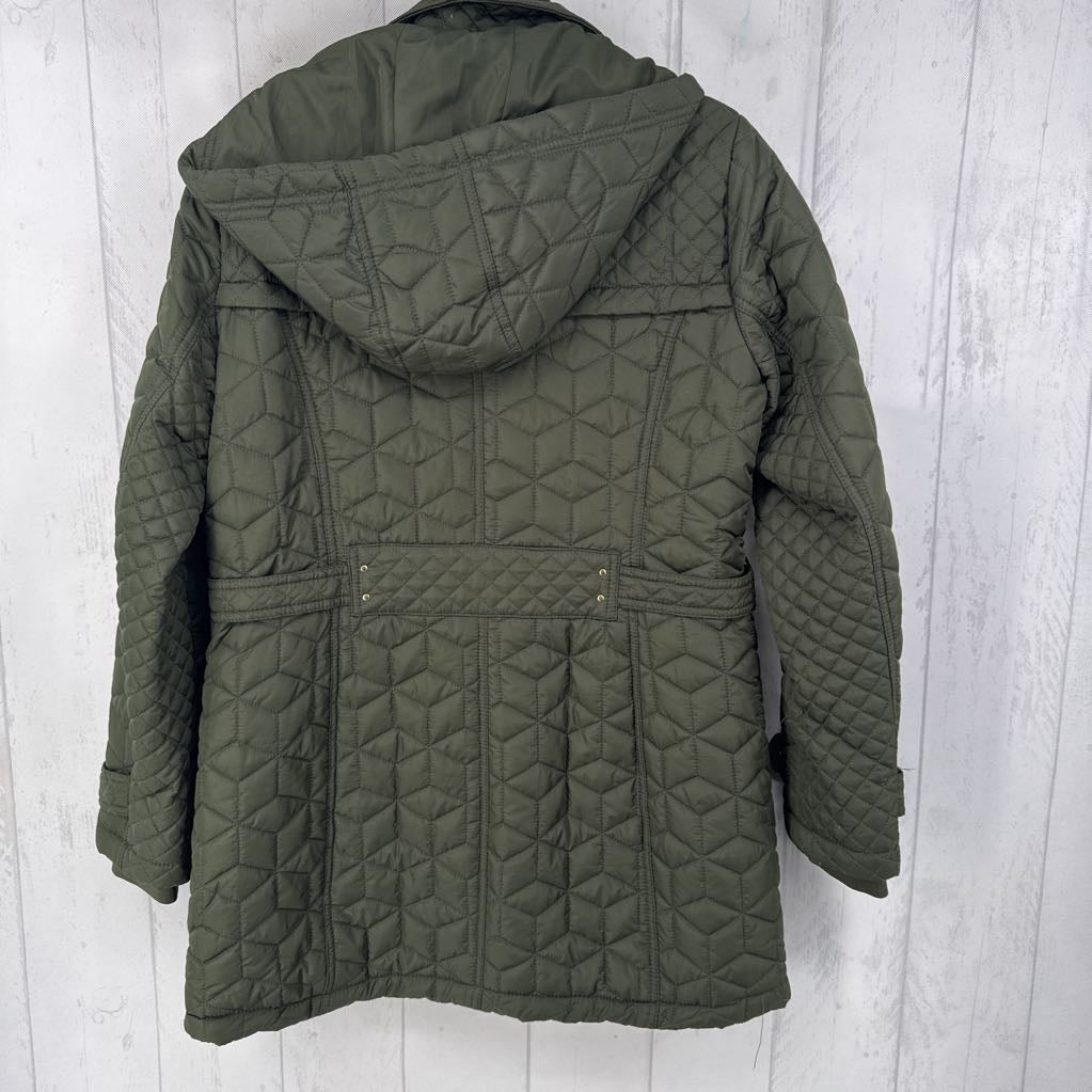 L quilted coat