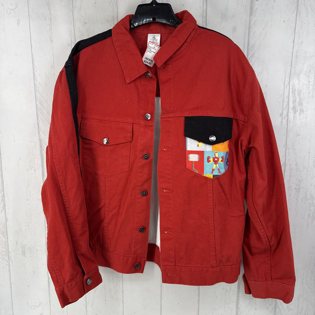 XL marvel jean jacket