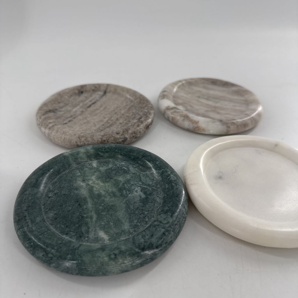 aegean marble coasters