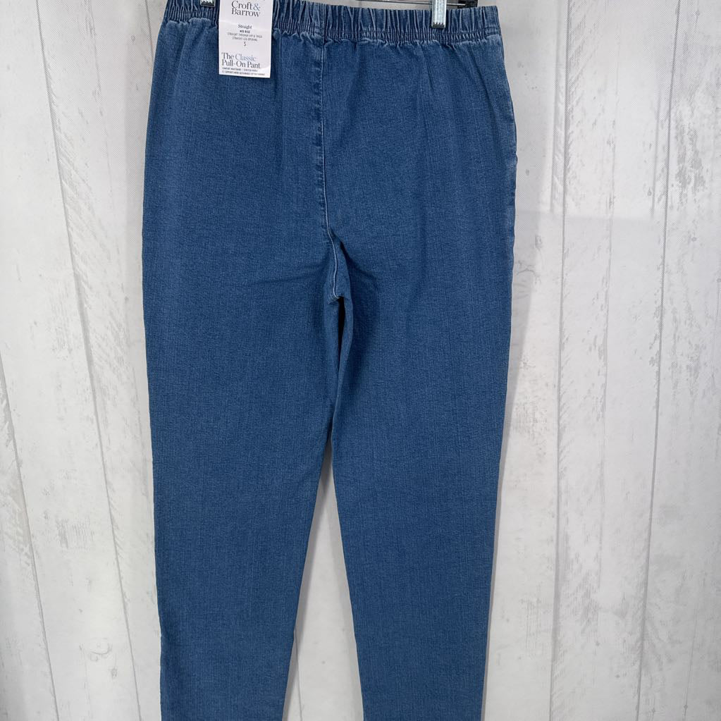 R40 S mid-rise pull-on jean