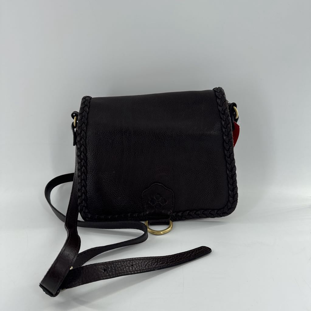 braided flap crossbody