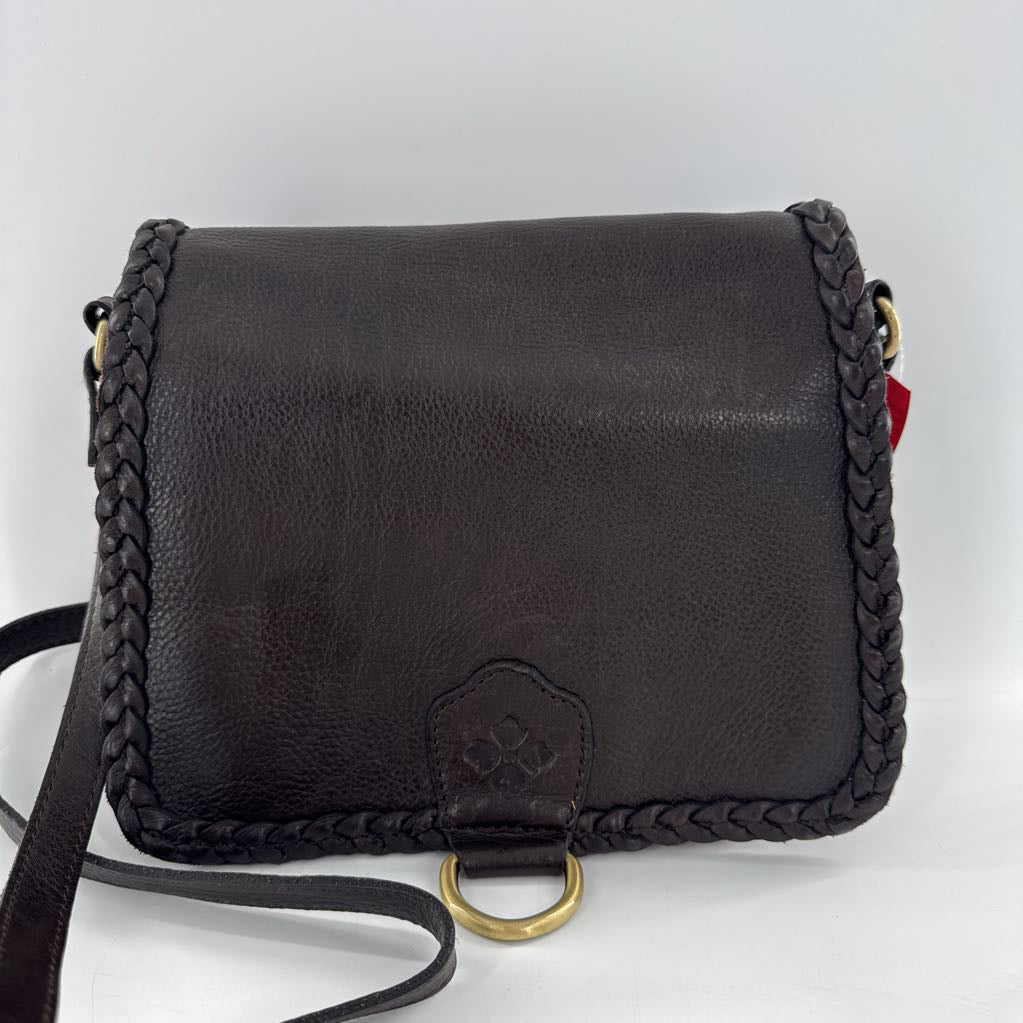 braided flap crossbody