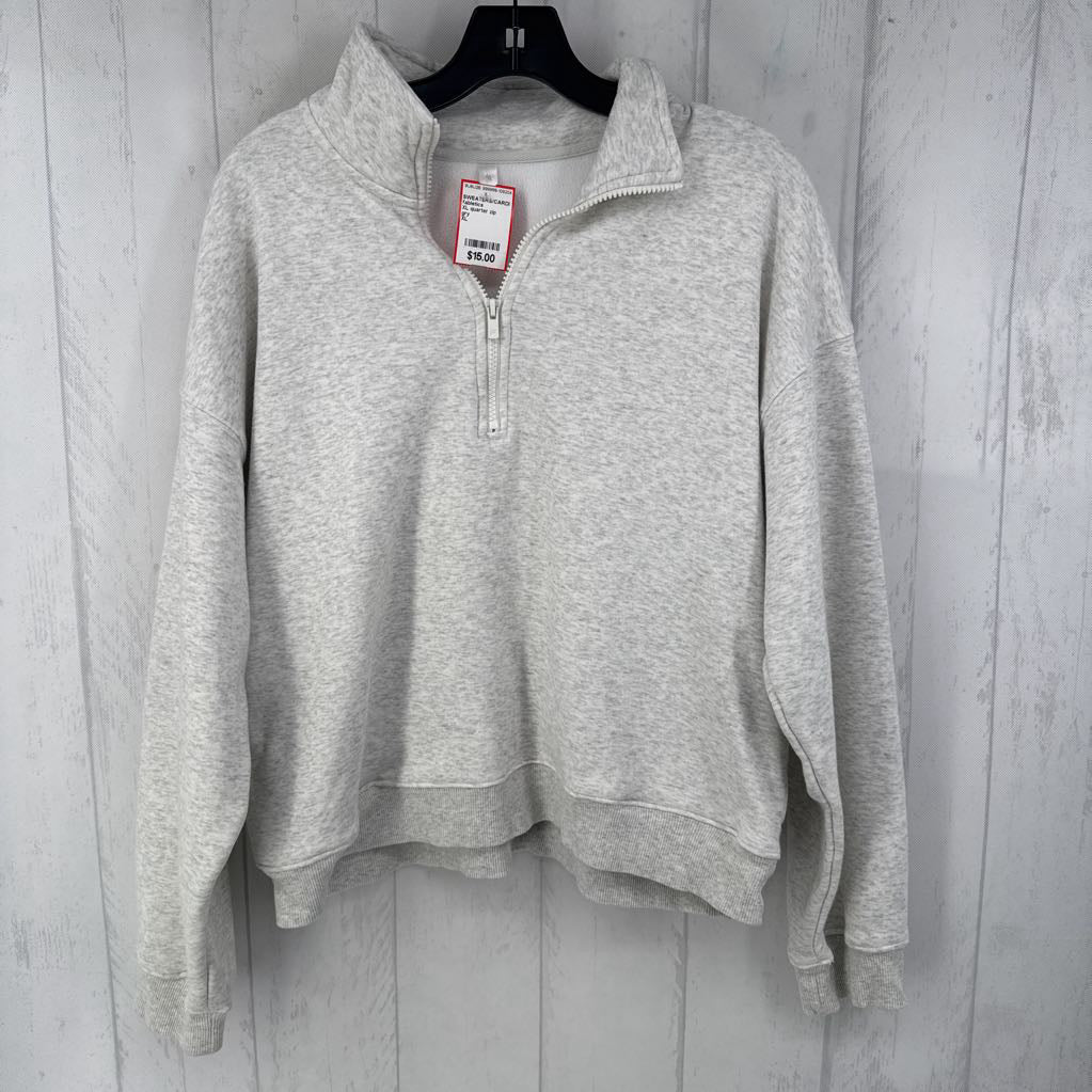XL quarter zip sweatshirt