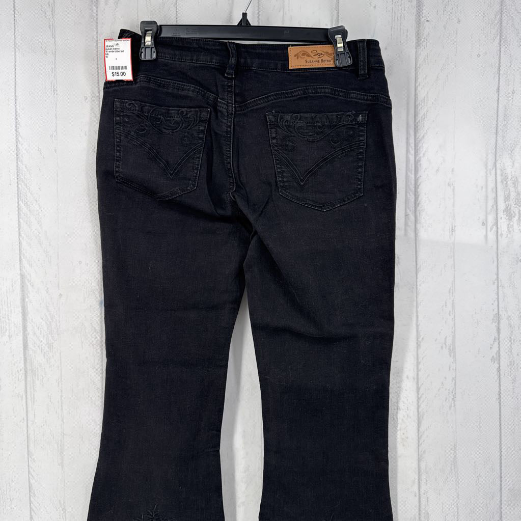 10 embroidered jeans