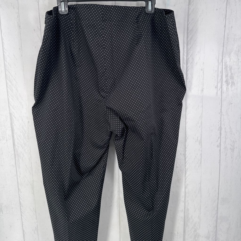 18w polka dot twill pant