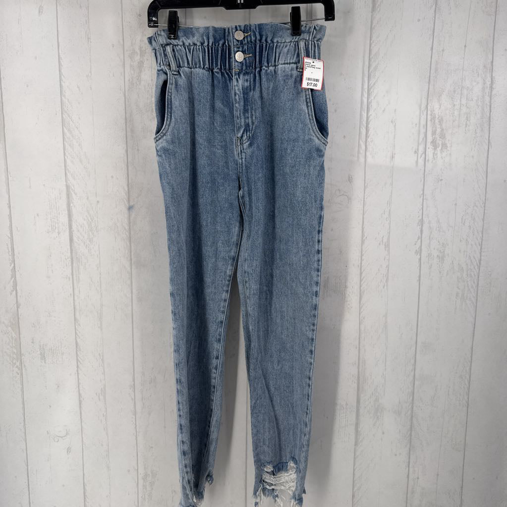 S paperbag waist jeans