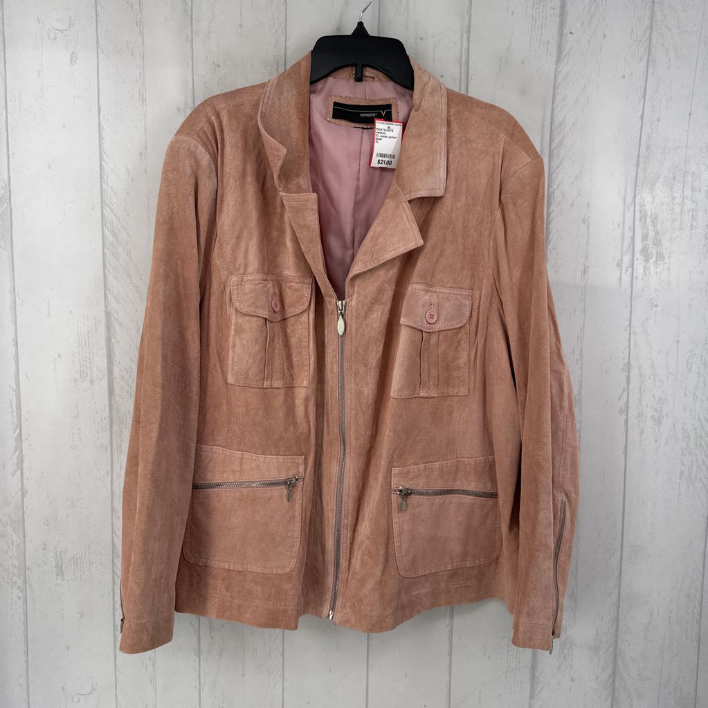 XL suede jacket