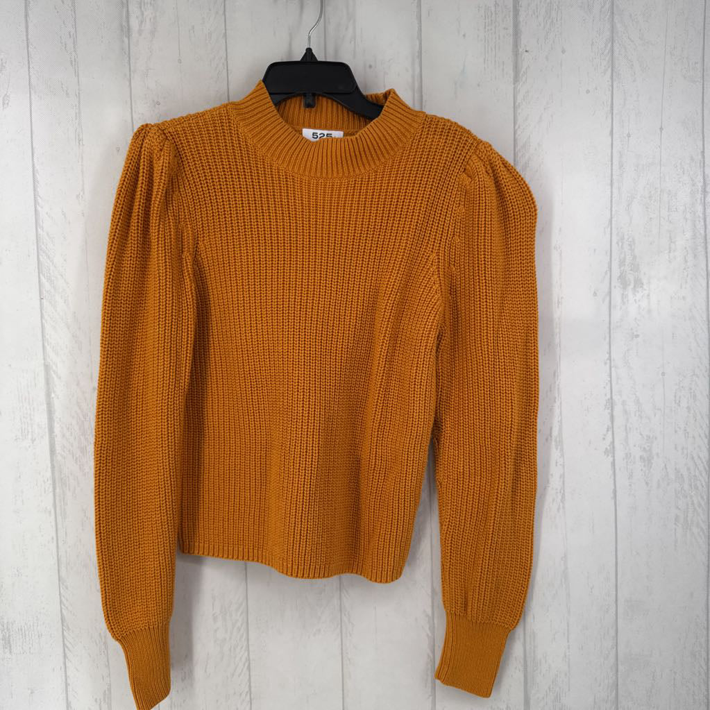 M mock neck sweater