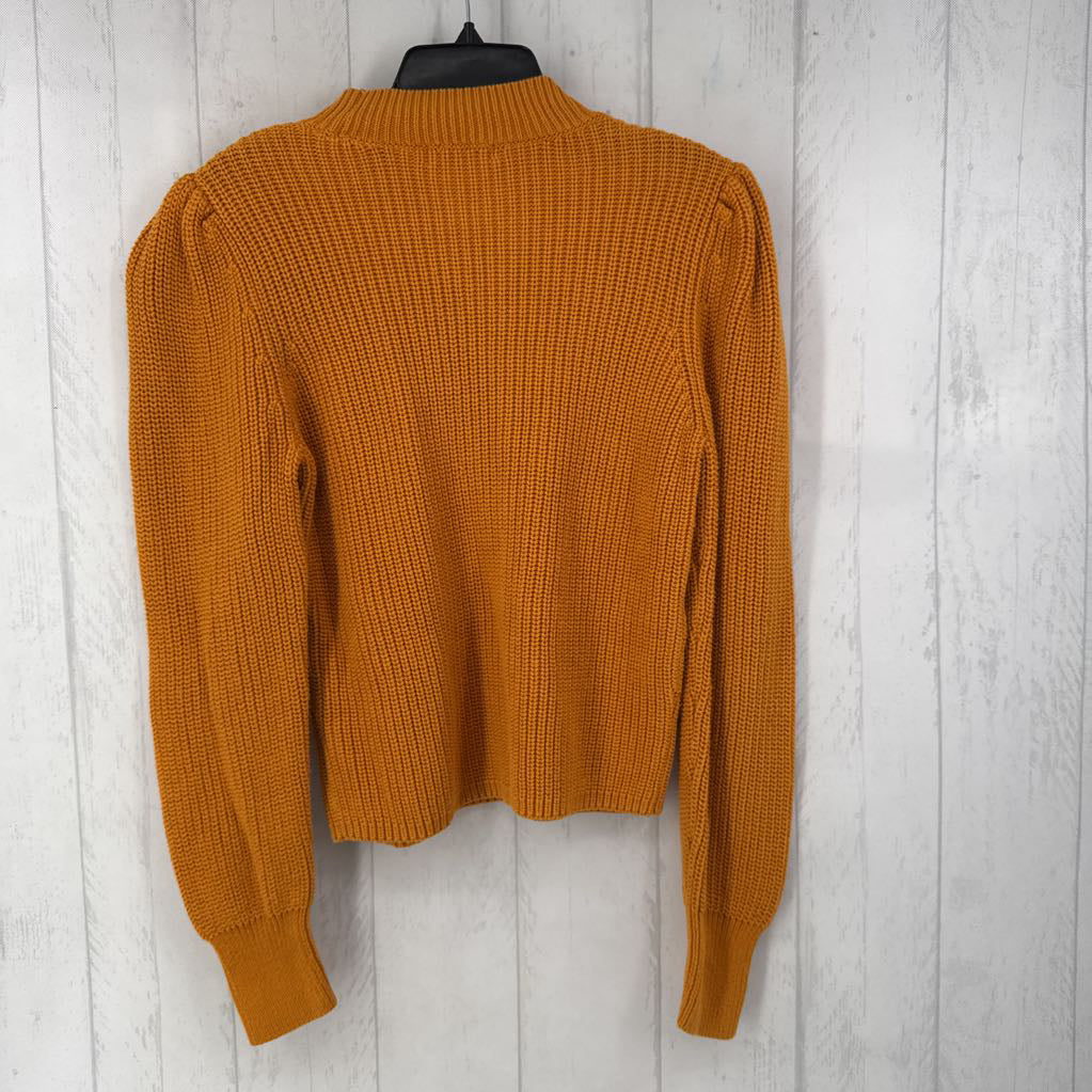 M mock neck sweater