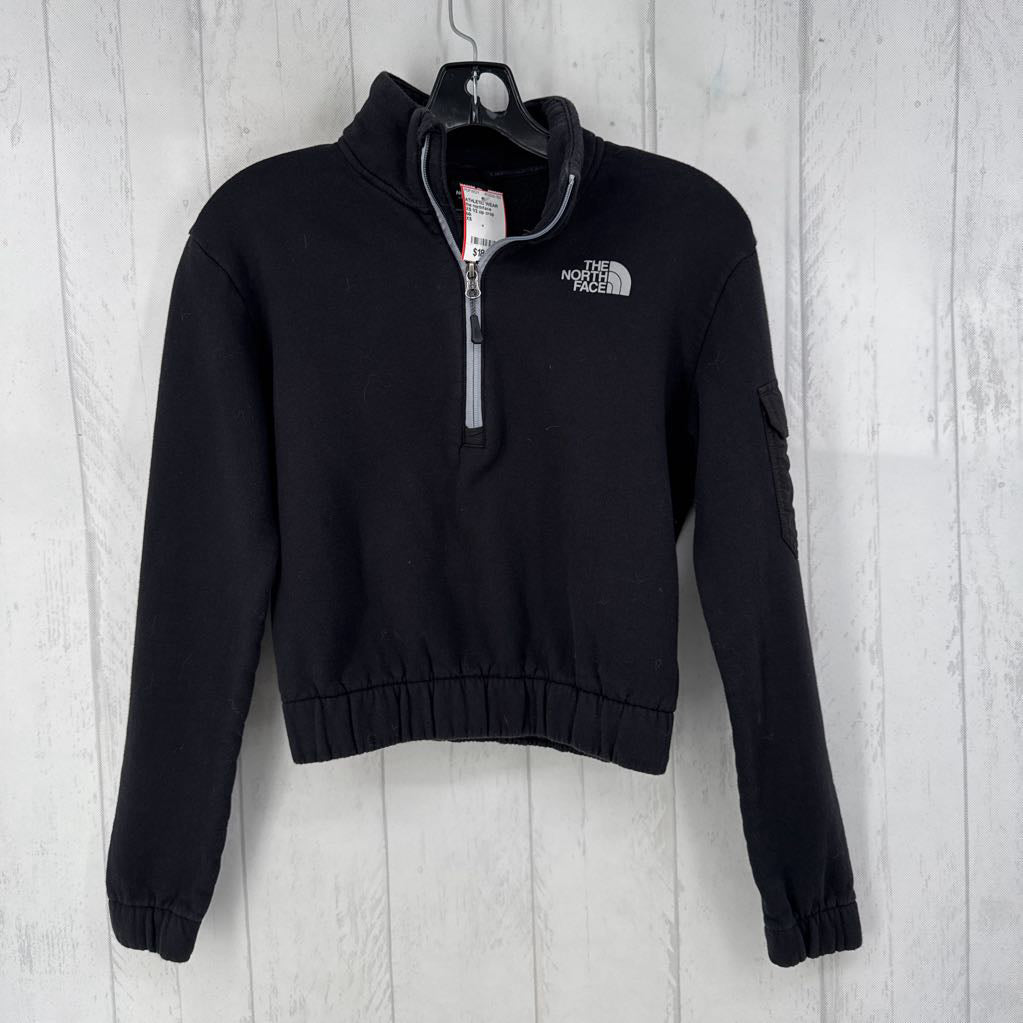 XS 1/2 zip crop pullover