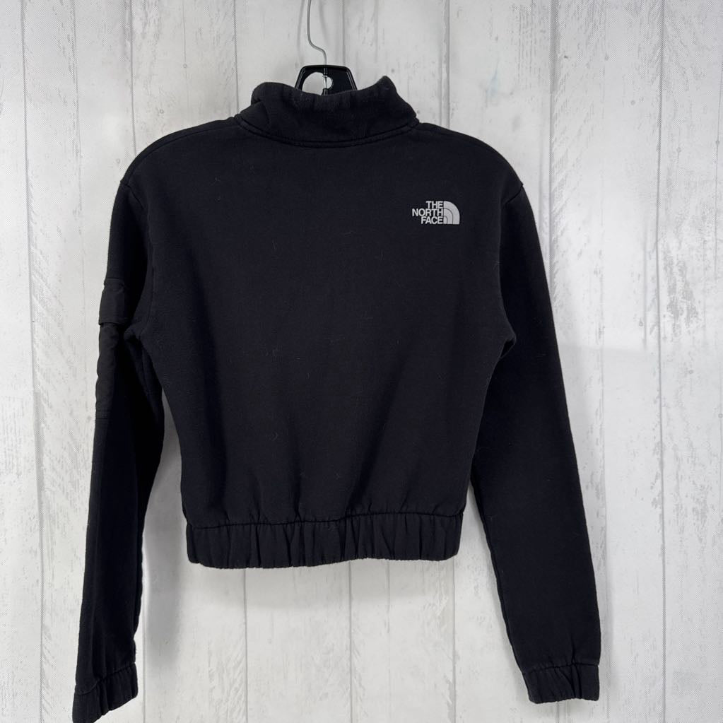 XS 1/2 zip crop pullover