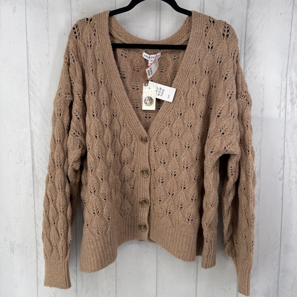 R55 2X crochet cardi