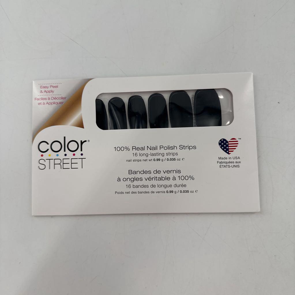 nail polish strips-midnight in manhattan