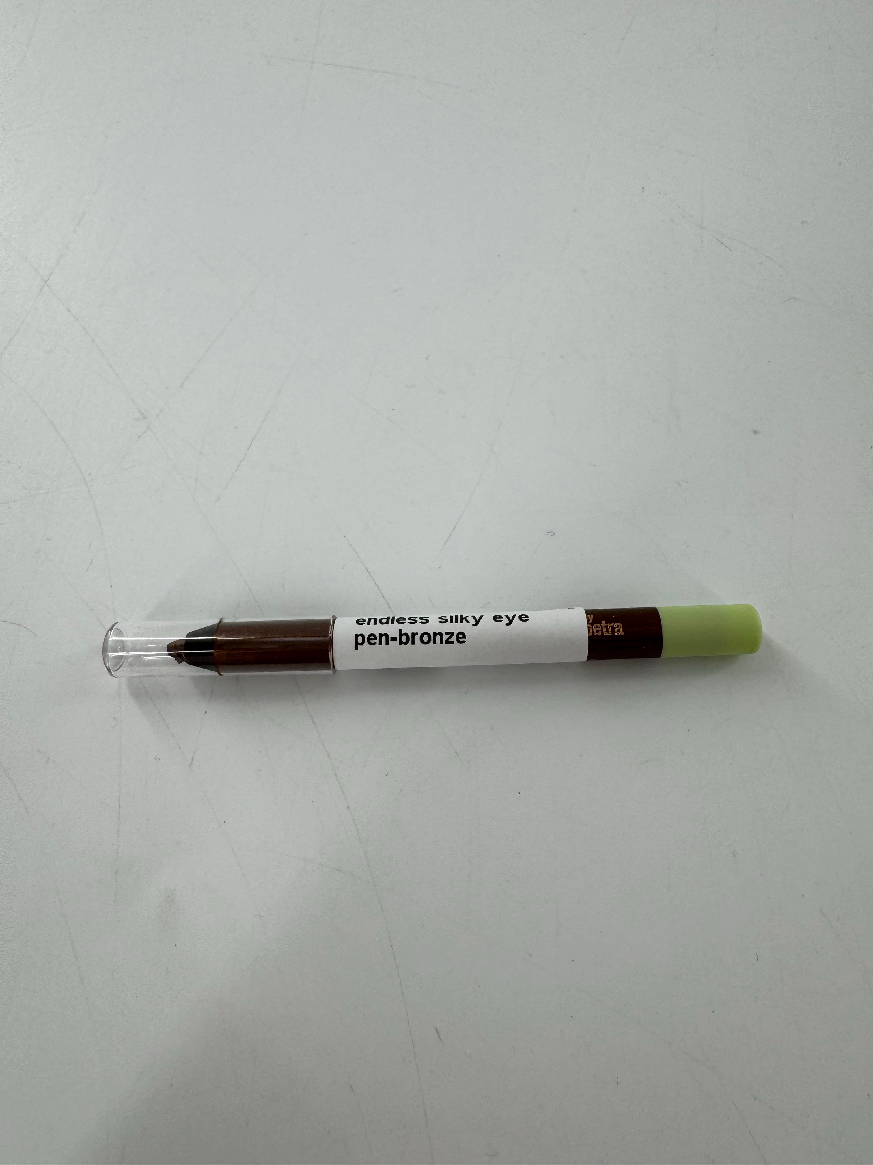 endless silky eye pen-bronze