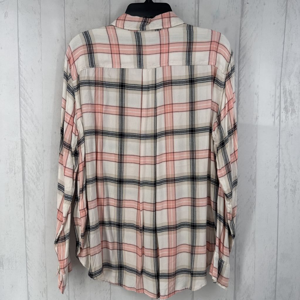 10 l/s plaid button shirt