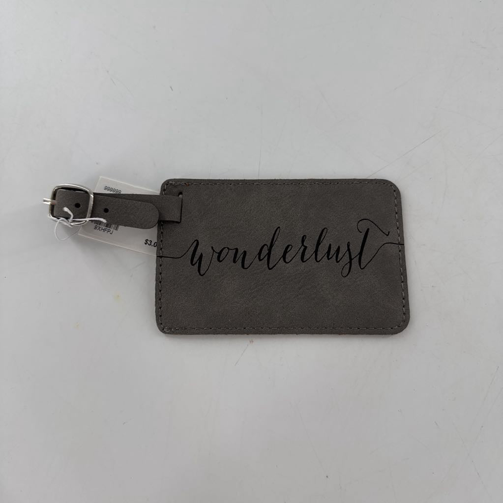 luggage tag (wonderlust)