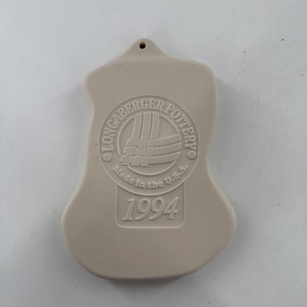 longaberger cookie mold-mama and baby bunny