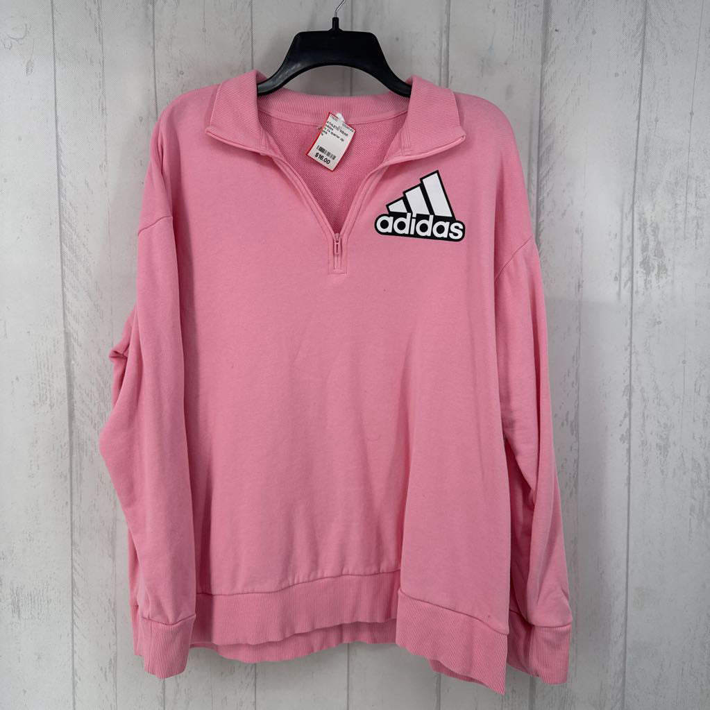 1x l/s quarter zip sweatshirt