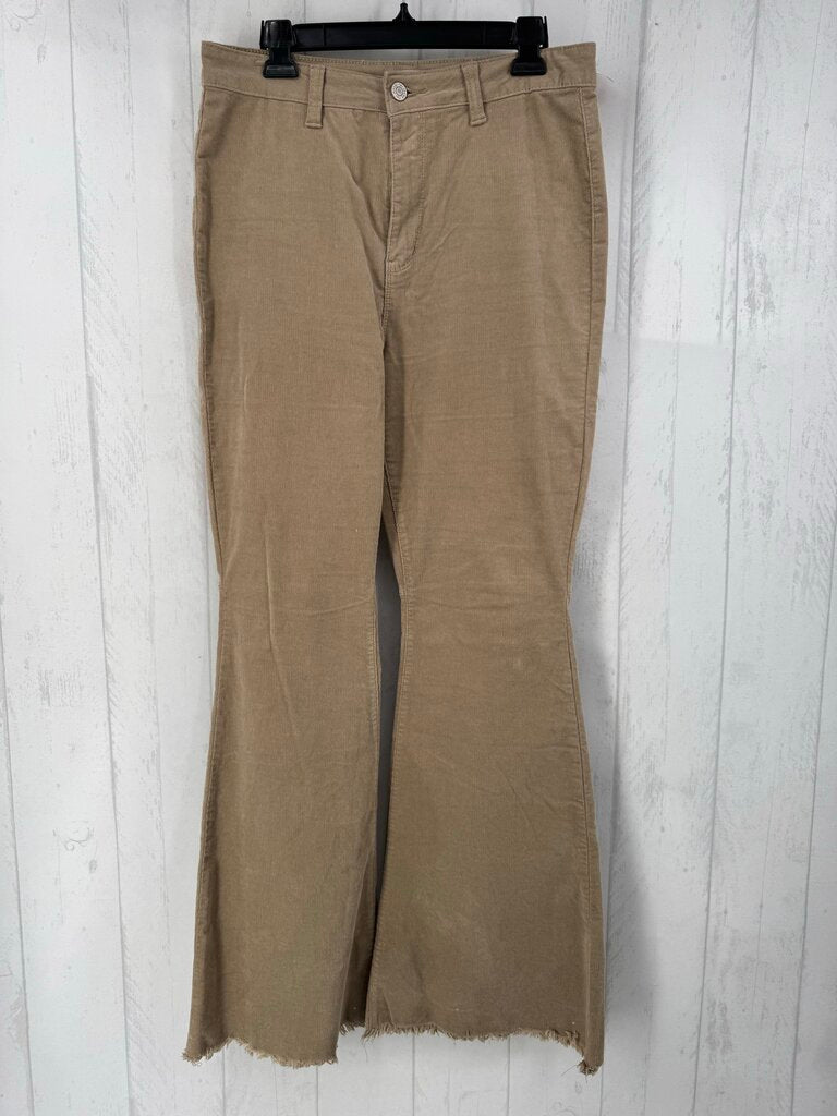 11 flare leg corduroy pants