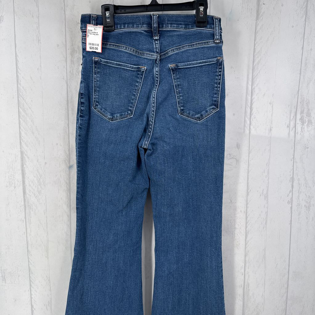 27 flare leg jean