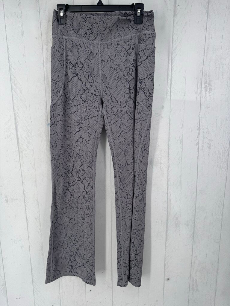 L textured flare leggings